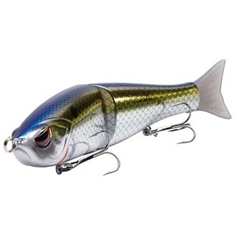 7in/2.2oz Swimshad Glide Bait Jointed Swimbait Bass Fishing Lure