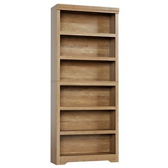 6 tier Bookshelf, Farmhouse Bookcase with Adjustable Shelves, Open Display Storage Rack for Home