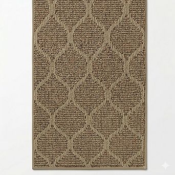 Non Slip Washable Kitchen Rug Absorbent Sink Floor Runner Beige
