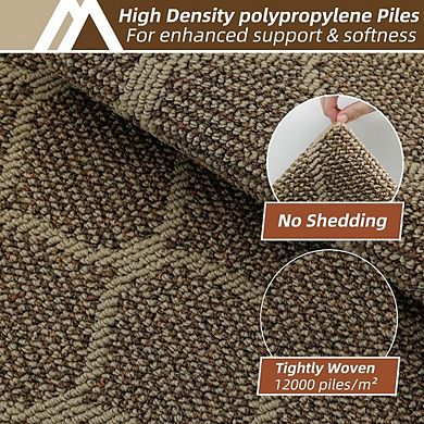 Non Slip Washable Kitchen Rug Absorbent Sink Floor Runner Beige