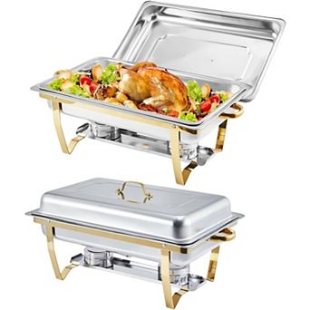 2 Packs Chafing Dishes Buffet Set, Food Warmer for Parties Buffet