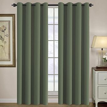 Blackout Curtains, Thermal Insulated Grommet Window Drapes