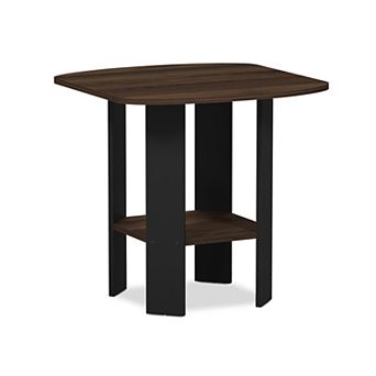 Furinno 20" x 20" x 20" Nightstand Modern Bedside Table with Shelf