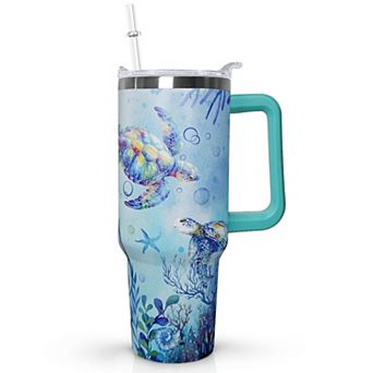 30 Oz Tumbler With Handle Travel Coffee Mug— Mother's Day Gift