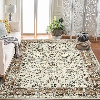 Runner Rug for Hallways Kitchen Non Slip,Washable Runner Rugs with Rubber Backing