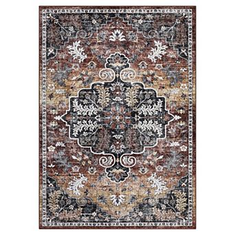 Area Rug Soft Non-Slip Carpet, Modern Indoor Floor Rug for Living Room Dining Room Nursery Office
