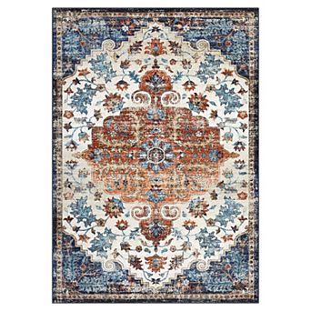 Area Rug Soft Non-Slip Carpet, Modern Indoor Floor Rug for Living Room Dining Room Nursery Office
