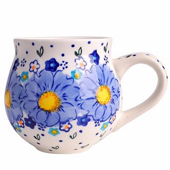 Hand-painted Ceramic Flower Mug Gift Box— Mother's Day Gift