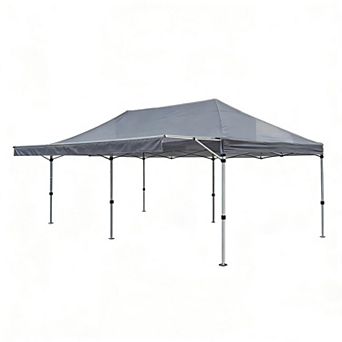 10x20 Pop Up Canopy Tent,Waterproof UPF 50+ Outdoor Shelter for Party Wedding Backyard Camping