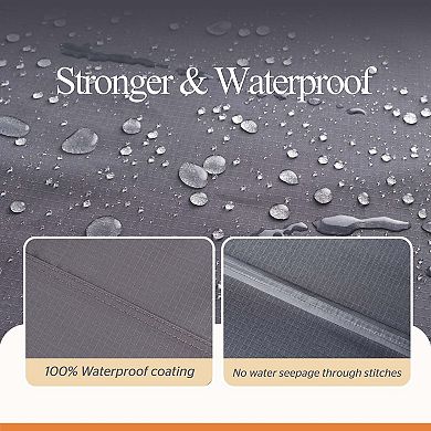 Premium Waterproof Outdoor Patio Chair Covers: Latest Rip-Stop Fabric