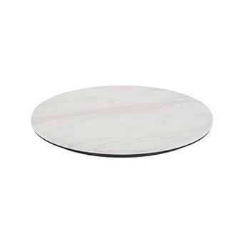Flash Furniture 24" Round Seamless Surface Technology Scratch and Stain Resistant Tabletop
