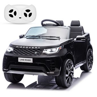 12V Ride on Truck, 2.4g Remote Control Electric Car with Double Doors & LED Lights