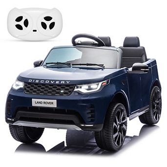 12V Ride on Truck, 2.4g Remote Control Electric Car with Double Doors & LED Lights