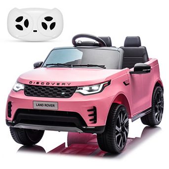12V Ride on Truck, 2.4g Remote Control Electric Car with Double Doors & LED Lights