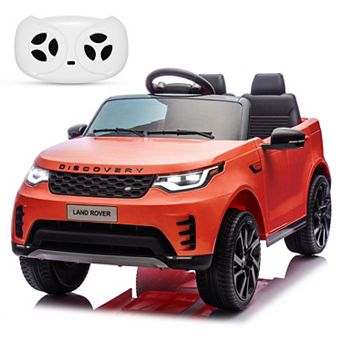 12V Ride on Truck, 2.4g Remote Control Electric Car with Double Doors & LED Lights