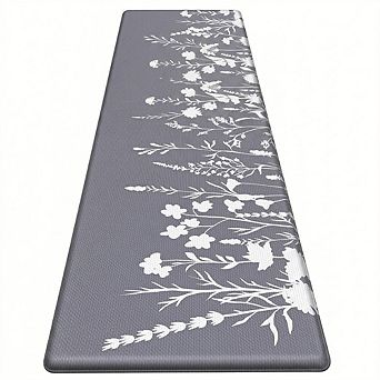 Cushioned Anti Fatigue Kitchen Mat Set Non Slip Water Resistant Floor Rugs