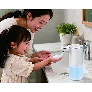 Automatic Touchless Soap Dispenser 400ml, Foaming, Rechargeable, 4 Levels, Waterproof
