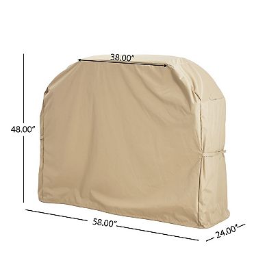 Eazegath 58 x 24" Outdoor Patio Waterproof Coated Fabric BBQ Grill Cover