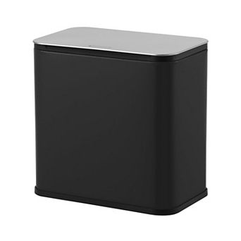 1.3 Gallon/5L Slim Stainless Steel Trash Can with Lid