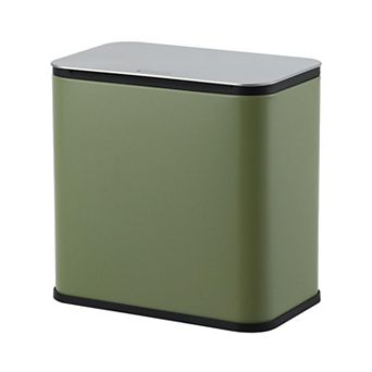 1.3 Gallon/5L Slim Stainless Steel Trash Can with Lid