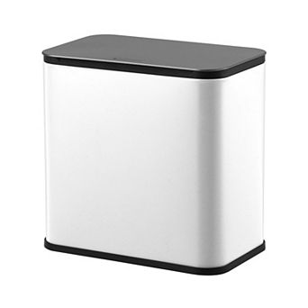 1.3 Gallon/5L Slim Stainless Steel Trash Can with Lid