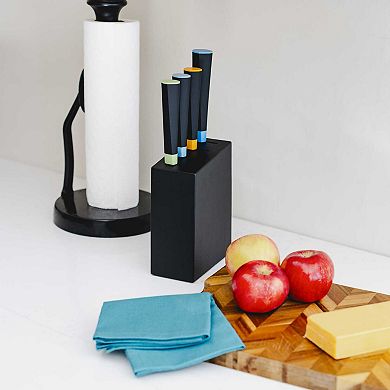 Dura Living Artistic Edge 5-Piece Knife Set with Block