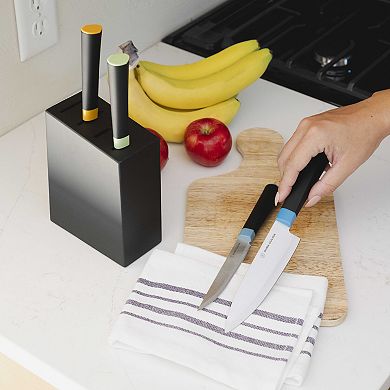 Dura Living Artistic Edge 5-Piece Knife Set with Block
