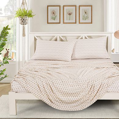 Floral Comforter Set with Sheets