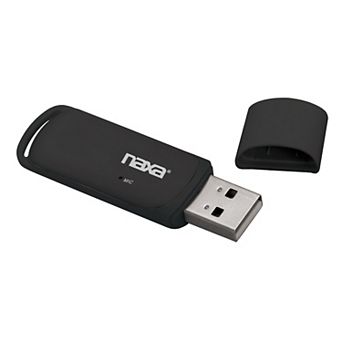 Naxa Wireless Audio Adapter with Bluetooth for USB Connectors