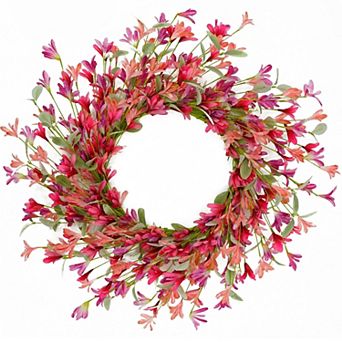 Spring Forsythia Eucalyptus Wreath