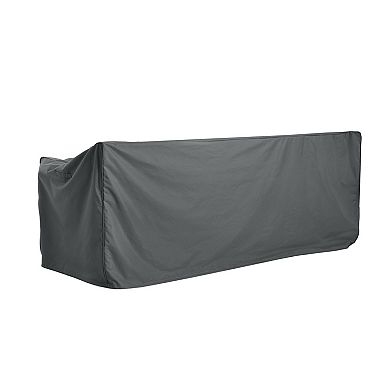 Eazegath 88 x 36" Outdoor Waterproof Coated Fabric 3-Seater Sofa Rain Cover
