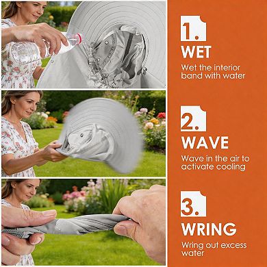 Kaelin Home Fishing Hat UPF 50+ Wide Brim Sun Hat