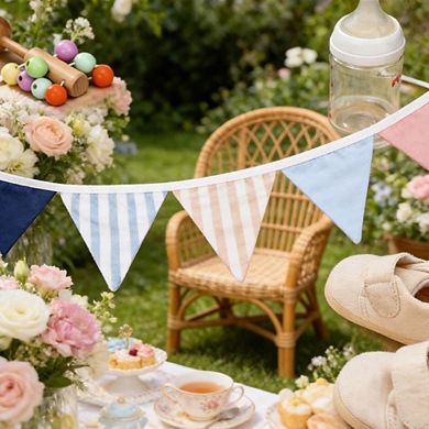 Boho Pennant Banner Flags