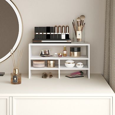 Furinno Desk Organizer Office Shelf with Open Storage for Bedroom Kitchen
