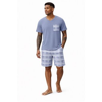 Mens Breathable Lounge Set