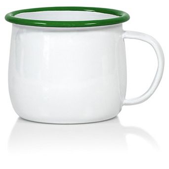 Enamelware Metal Camping Mugs with Handle— Mother's Day Gift
