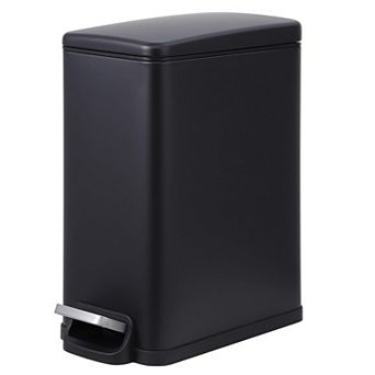 Stainless Steel Garbage Can with Removable Inner Bucket