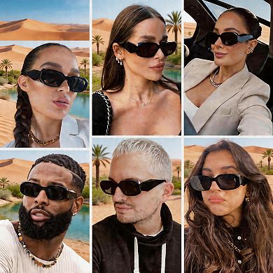 Kaelin Home Trendy Rectangle Sunglasses