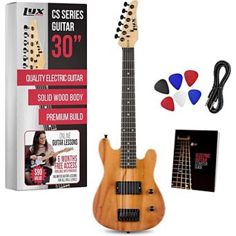 LyxPro CS 30” Beginner Electric Guitar Kit with Guitar, Amp Cable, 6 Picks & More