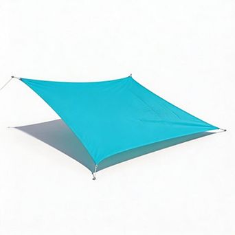 Heavy Duty UV Block Outdoor Sun Shade Sail Canopy, Waterproof HDPE Material