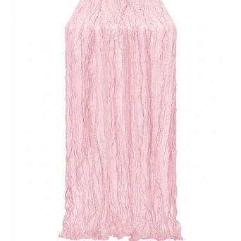 Cheesecloth Table Runners Semi-Sheer Boho Gauze for Wedding & Party Decor