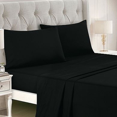 Olive Green & Black Comforter Set with Sheets