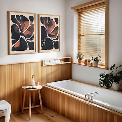 Abstract Botanical Floral Canvas Wall Art Modern Prints Home Decor