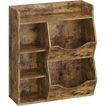 5-Cubby Kids Bookshelf and Bookcase for Storage Books and Toys