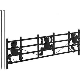 15 Pack Animal Barrier Fence, 8in(H) X 24 in(L) Decorative Garden Fence