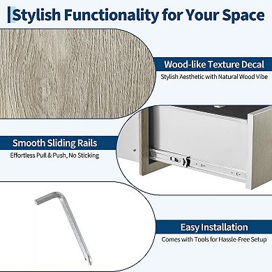 Stainless Steel Outdoor Kitchen Door Drawer Combo 29.5" W x 22.6" H x 21.7" D