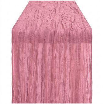 Cheesecloth Table Runner Boho Gauze Soft Sheer Fabric 10 Pack