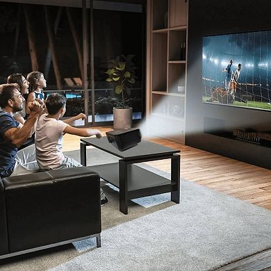 Naxa 150” Home Theater 720P LCD Projector with Built-In DVD Player