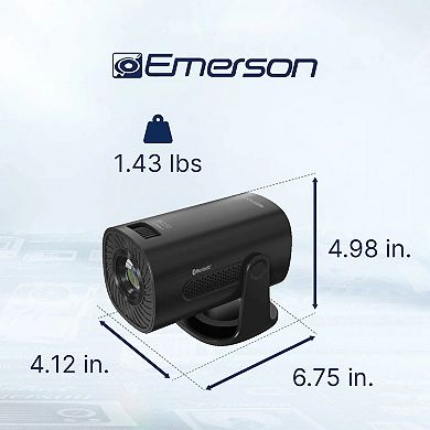 Emerson 120" Home Theater LCD Projector