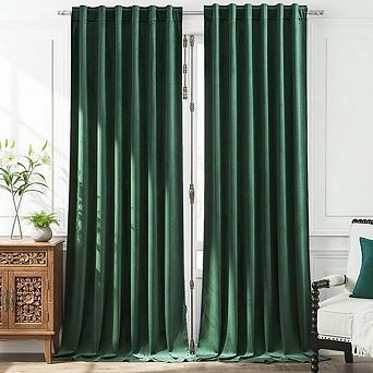 Luxury Velvet Blackout Curtains Thermal Insulated Drapes for Home
